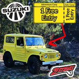 ONE FREE ENTRY - WIN a Suzuki LJ50! - Adventure Corp