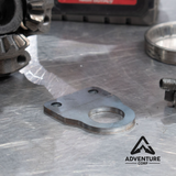 Universal 2-Bolt Tie Down Point – 4mm Mild Steel, Laser Cut