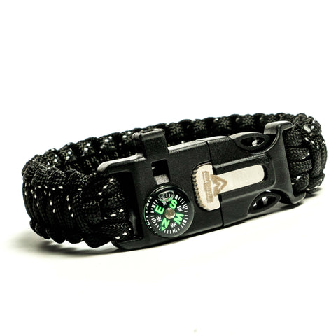 Gemstar Survival Adventure Paracord Bracelet – Army Green – Gemstar Survival